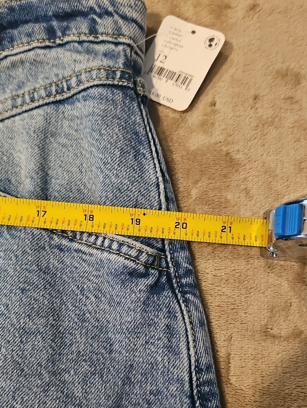 Free People Come As You Are Denim Jean Skirt - Picture 13 of 13